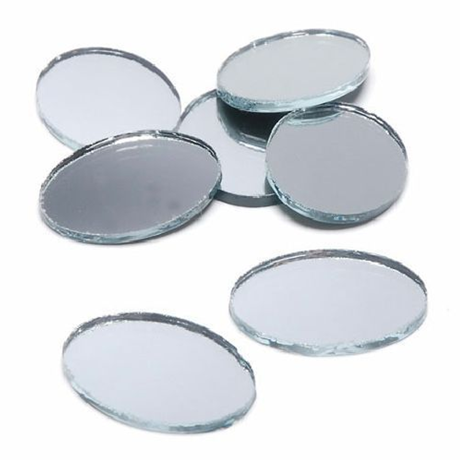 small glass mirrors