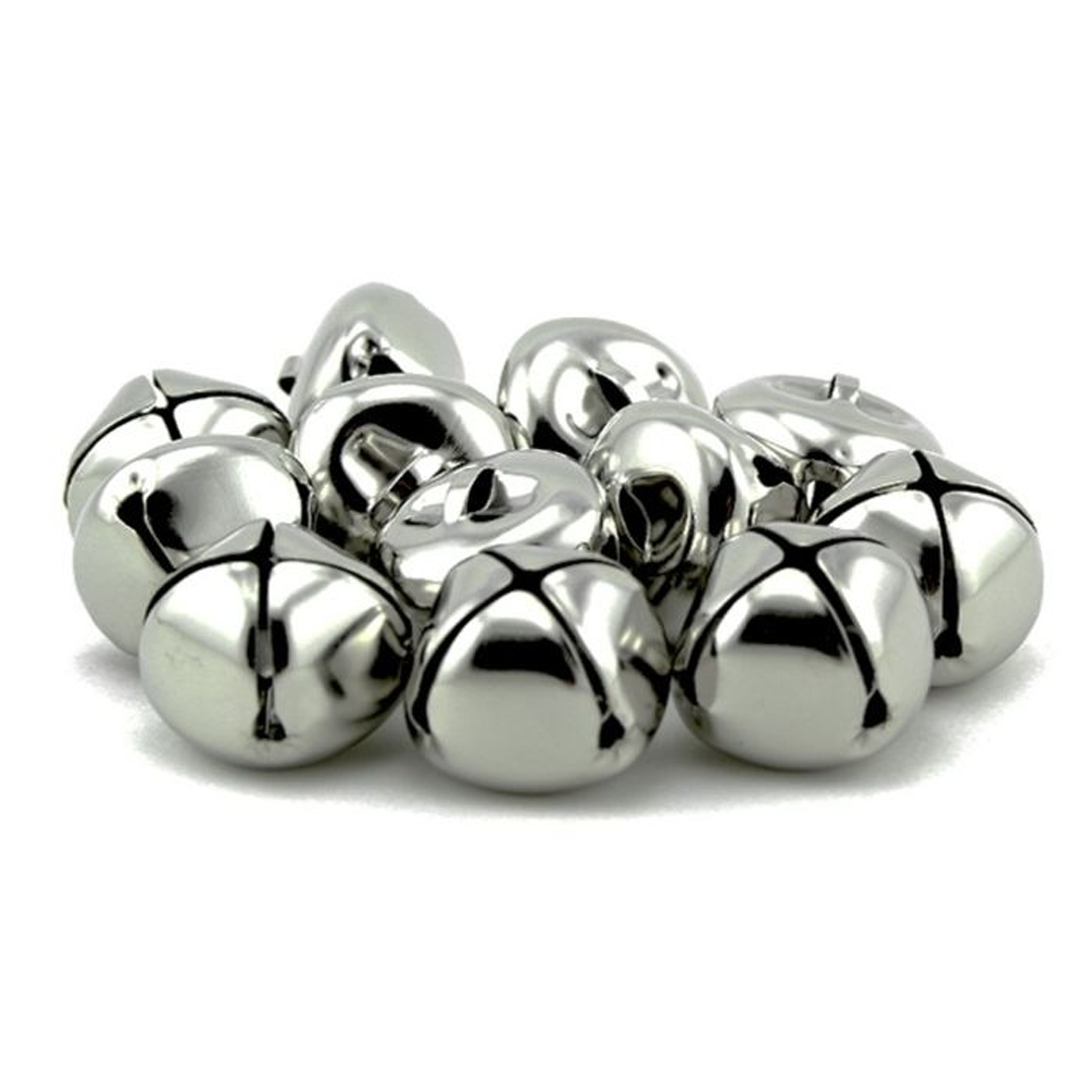 Inch Mm Extra Large Giant Jumbo Craft Silver Jingle Bells Bulk