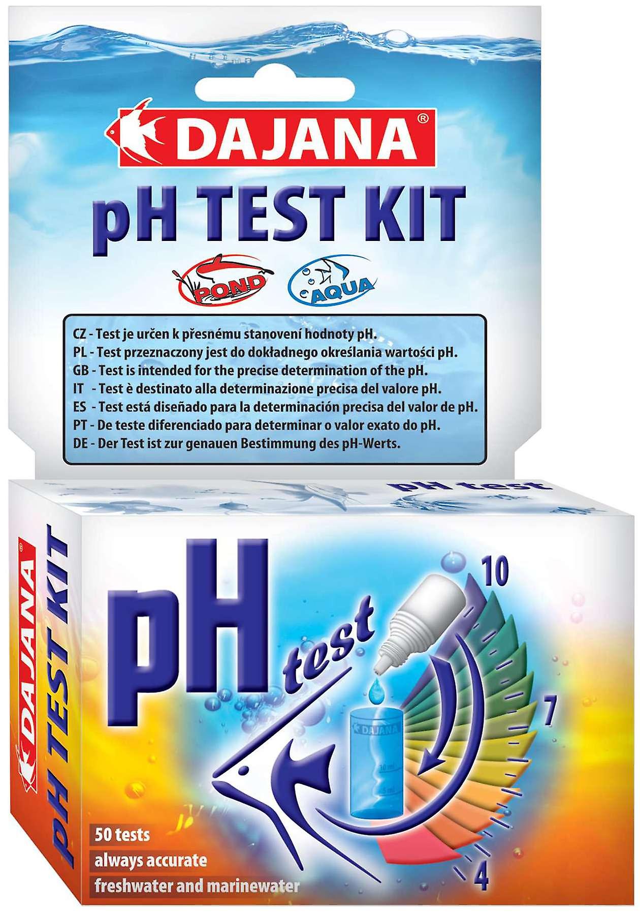pH level Test Kit 10ml (about 50 tests), pH Level test kit aquarium