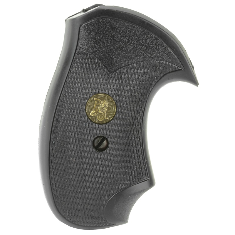 Pachmayr Compact Grip Fits Smith & Wesson J Frame Round Butt Black