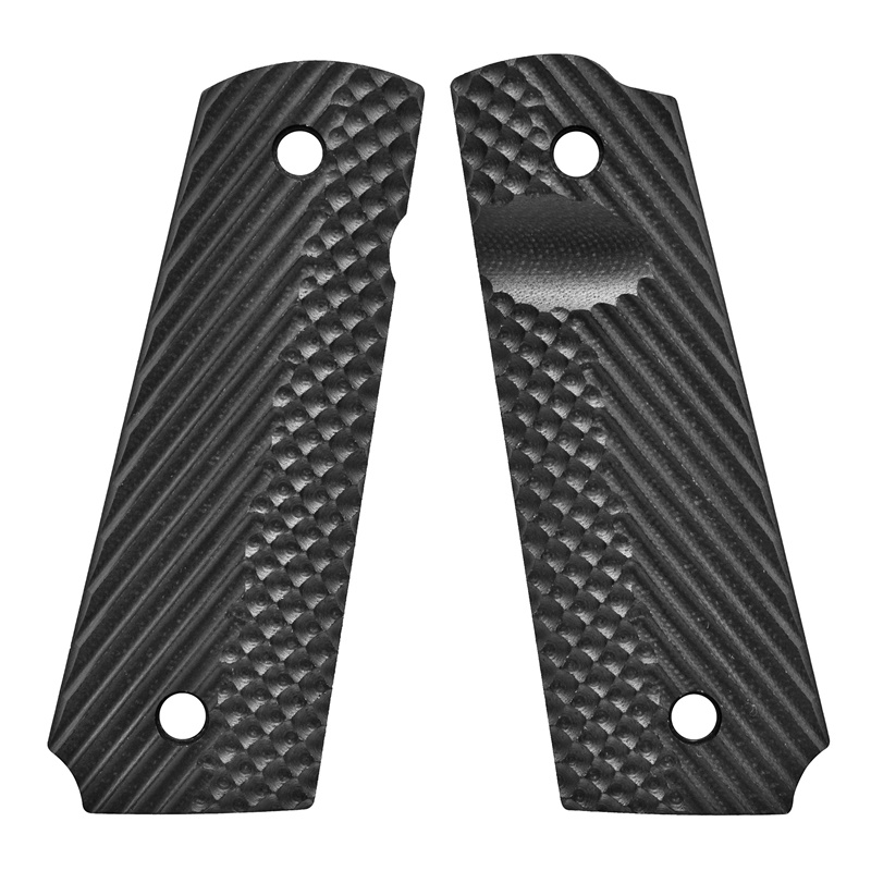 VZ Operator II Grips Fits 1911 Full Size Ambi Black G10 12-03-1110-10 ...