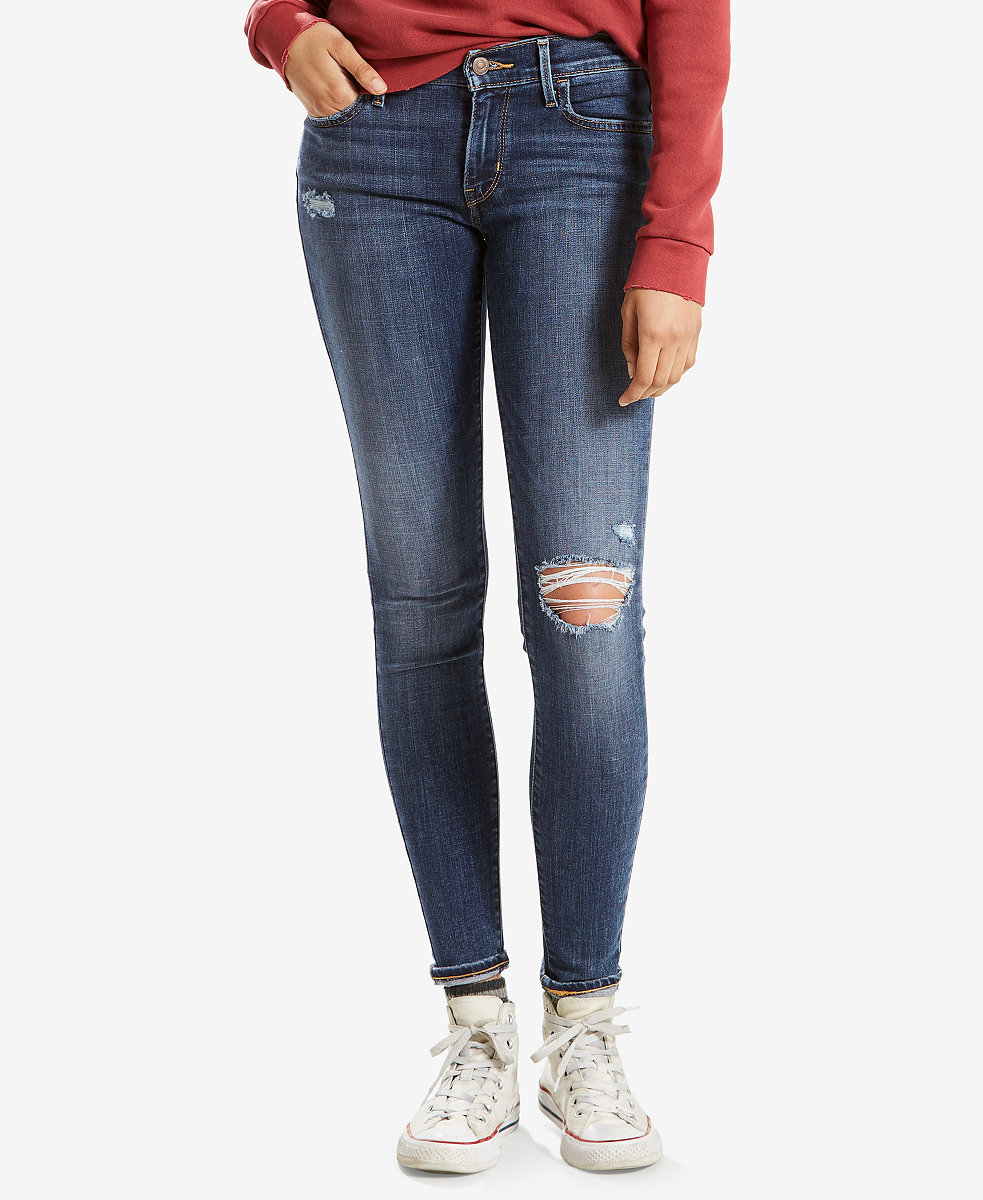 best levi skinny jeans womens