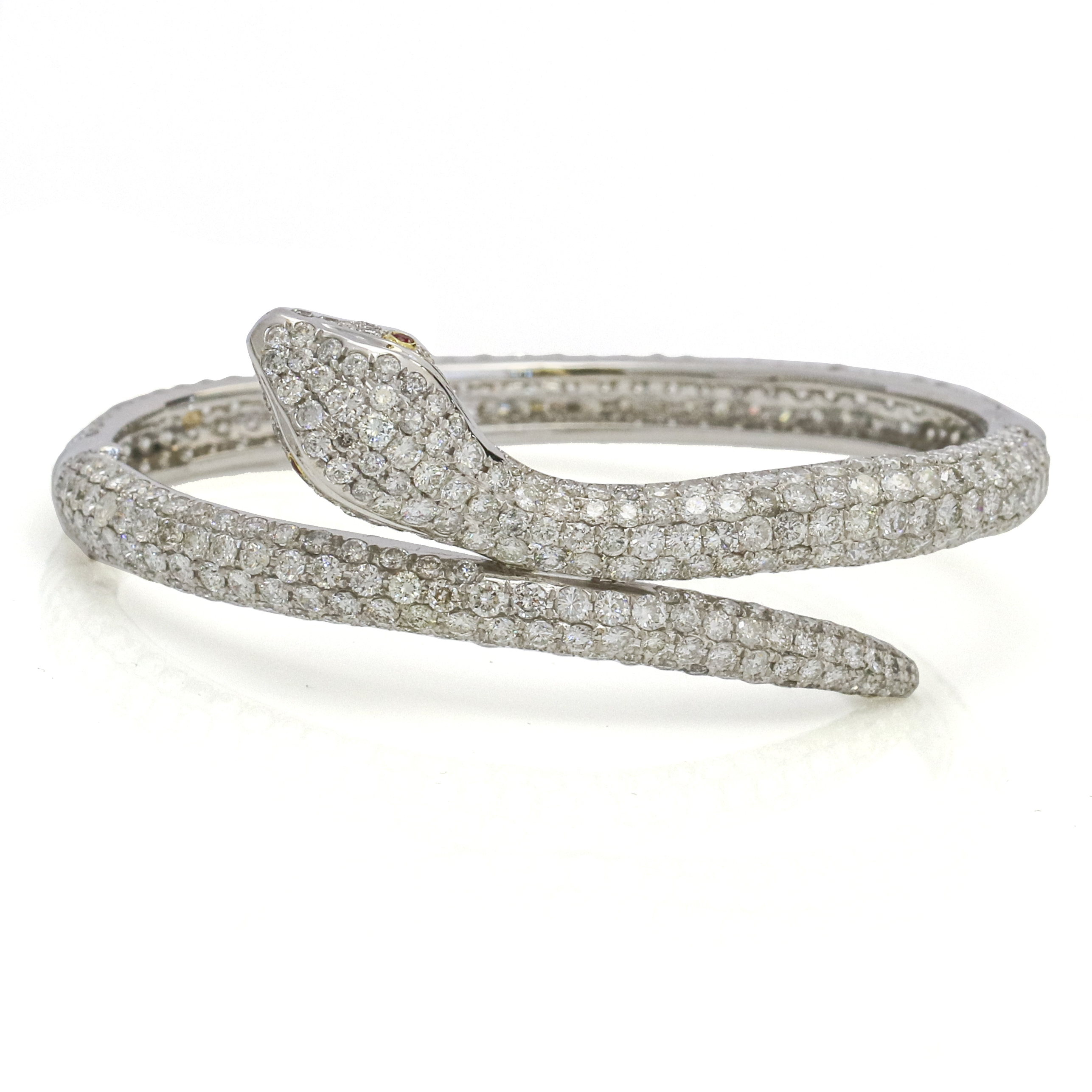 diamond snake bangle