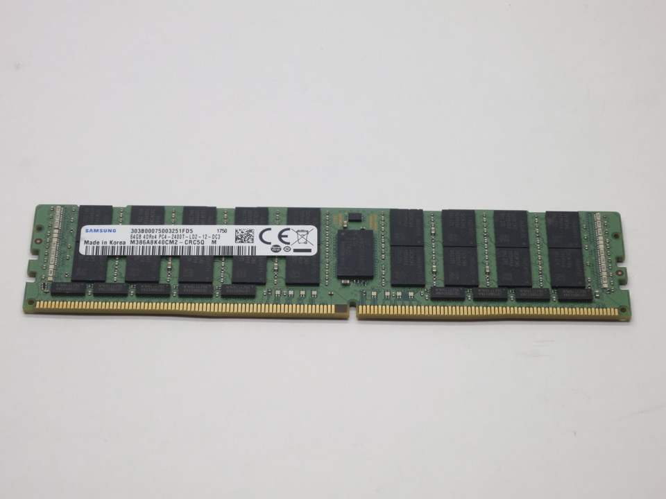 M386A8K40CM2-CRC SAMSUNG 64GB DDR4 2400 LRDIMM ECC REGISTERED 4Rx4 PC4