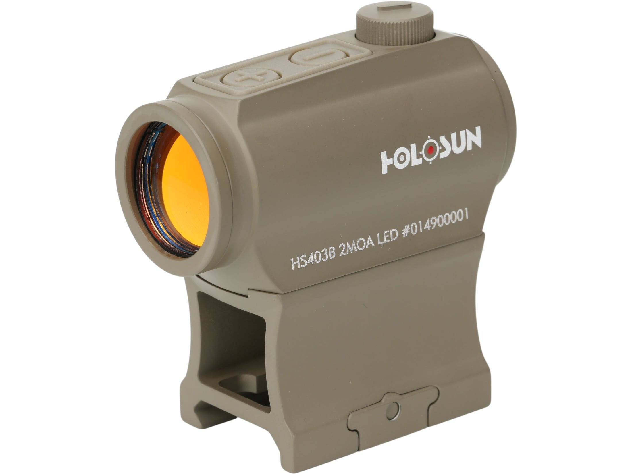 Holosun HS403B-FDE Red Dot Sight 1x Mount Shake Awake 2 MOA Reticle FDE-img-0