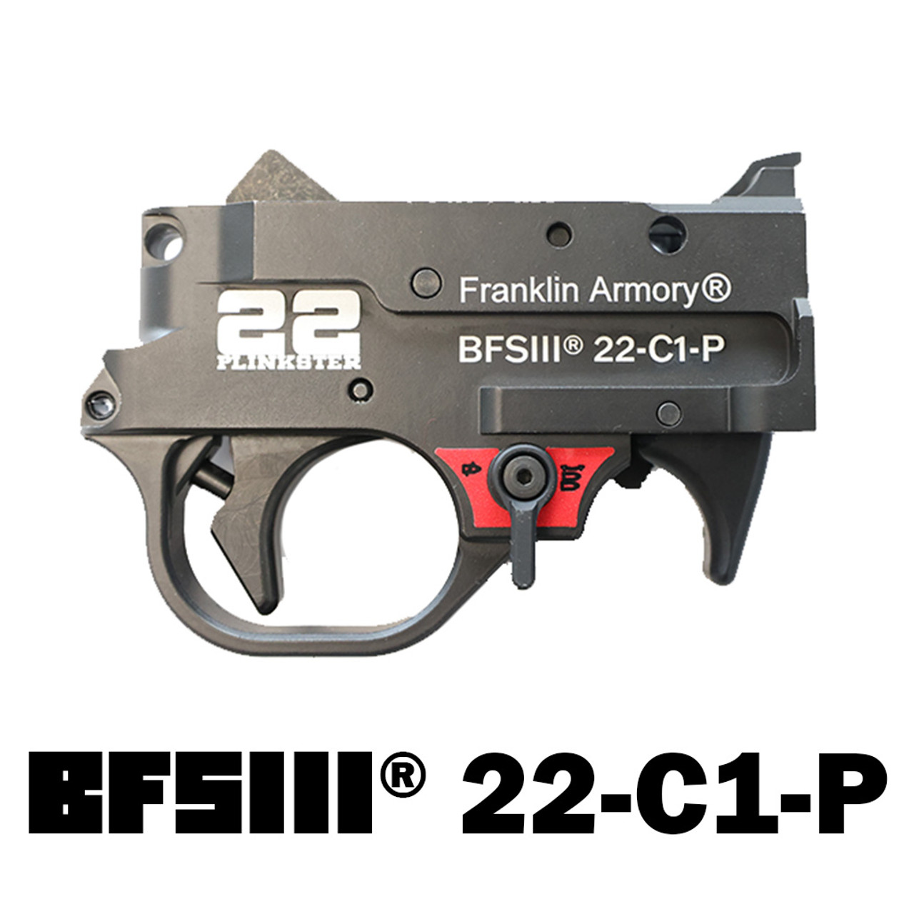 Franklin Armory BFSIII 22-C1-P Ruger 10/22 Binary Trigger Pack 02-50033-BLK-img-0