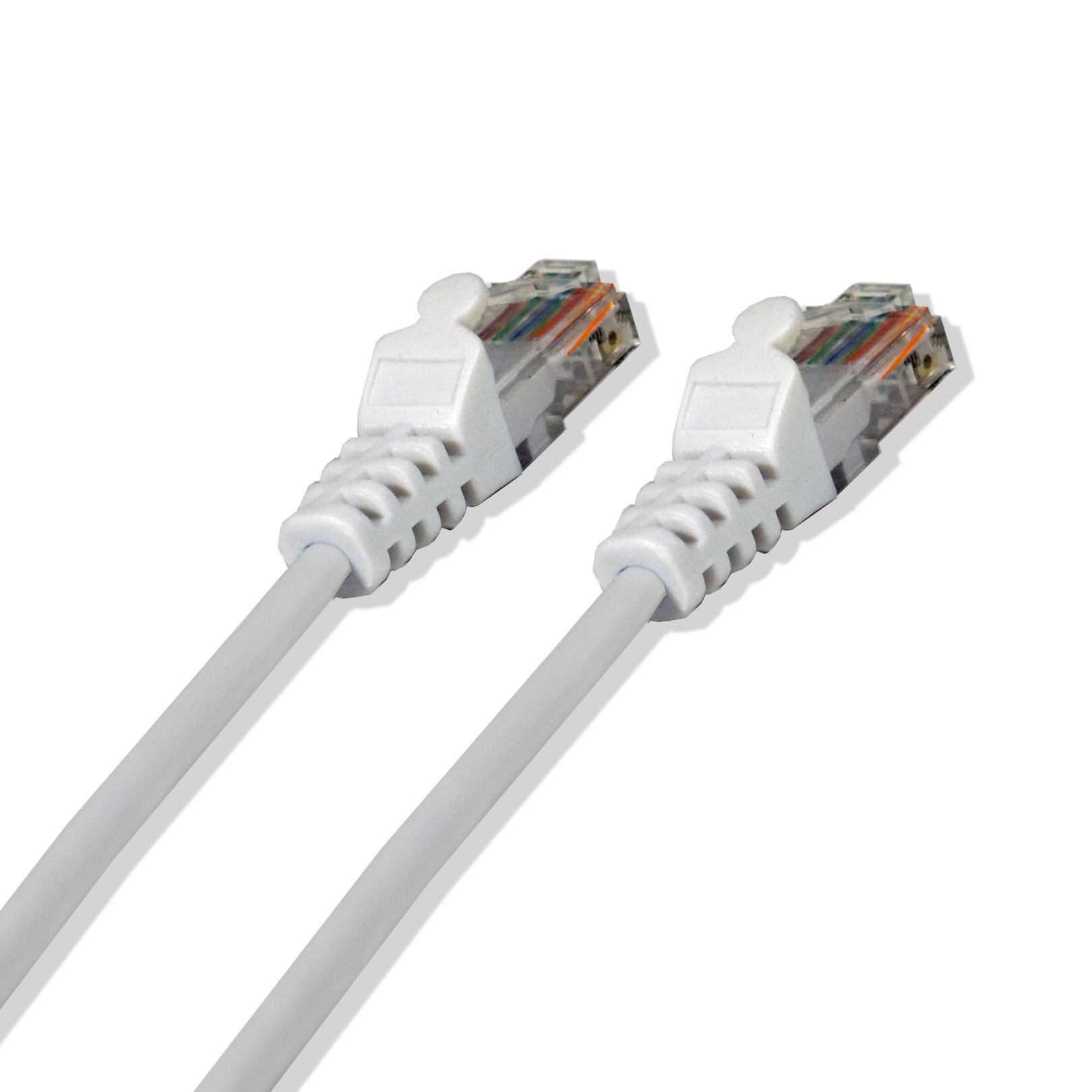 Cat5e UTP Network Cable RJ45 Lan Wire White 2FT 804551050732