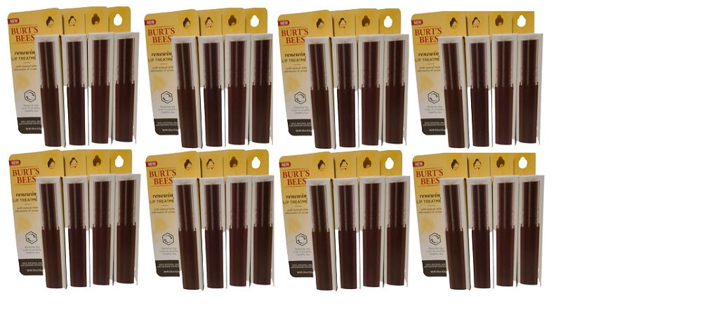 BURT'S BEES Renewing Lip Treatment - 0.16oz 32 Pack 792850908741 | eBay