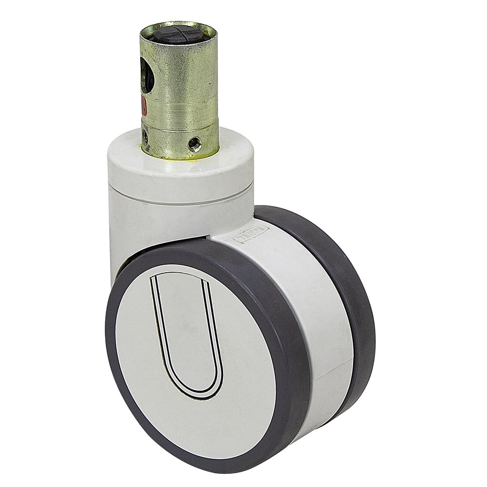 4/" x 1-1//4/" Tente Round Stem Swivel Caster 5947 UAP 100 P52 7001 N9 1-5377