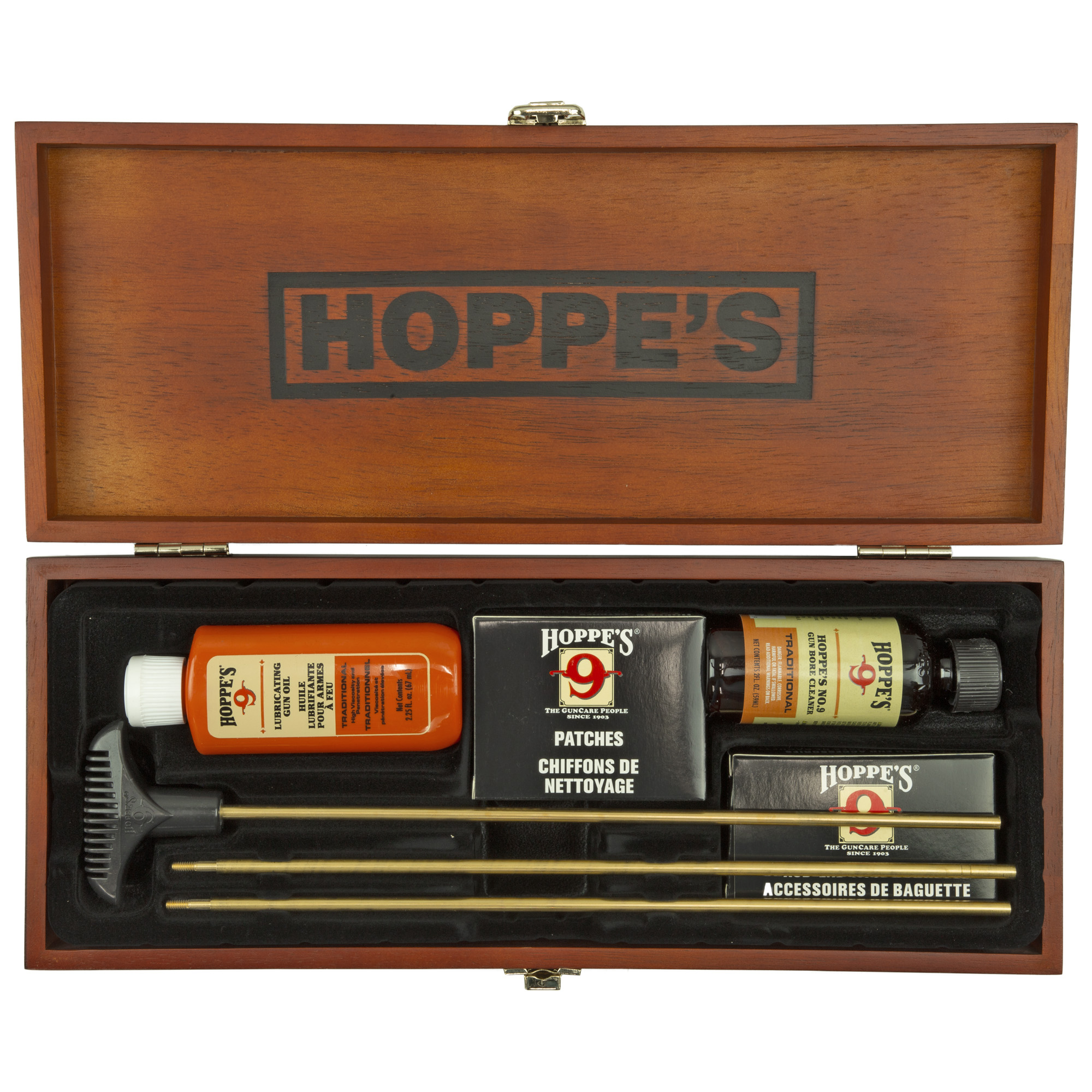 Hoppe's Bench Rest Deluxe Gun Cleaning Kit Heavy-Duty Box  BUOX Free Ship-img-0