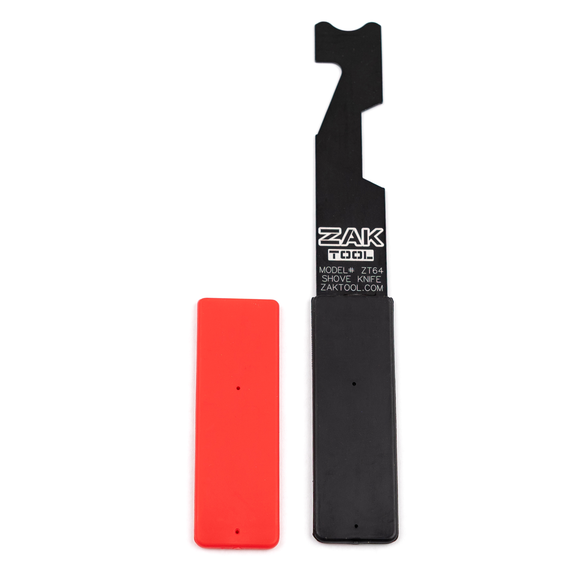Zak Tool ZT64 Shove Knife 6" Door Pick Entry Tool Black Stainless Steel-img-1