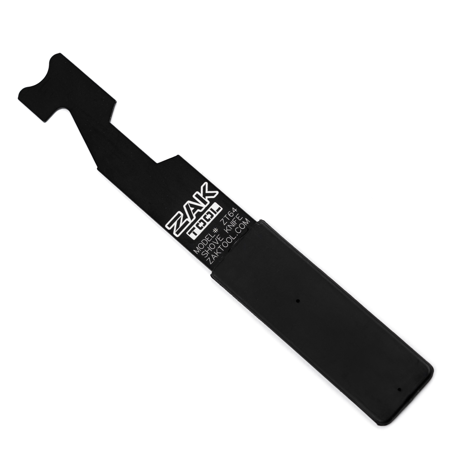 Zak Tool ZT64 Shove Knife 6" Door Pick Entry Tool Black Stainless Steel-img-0