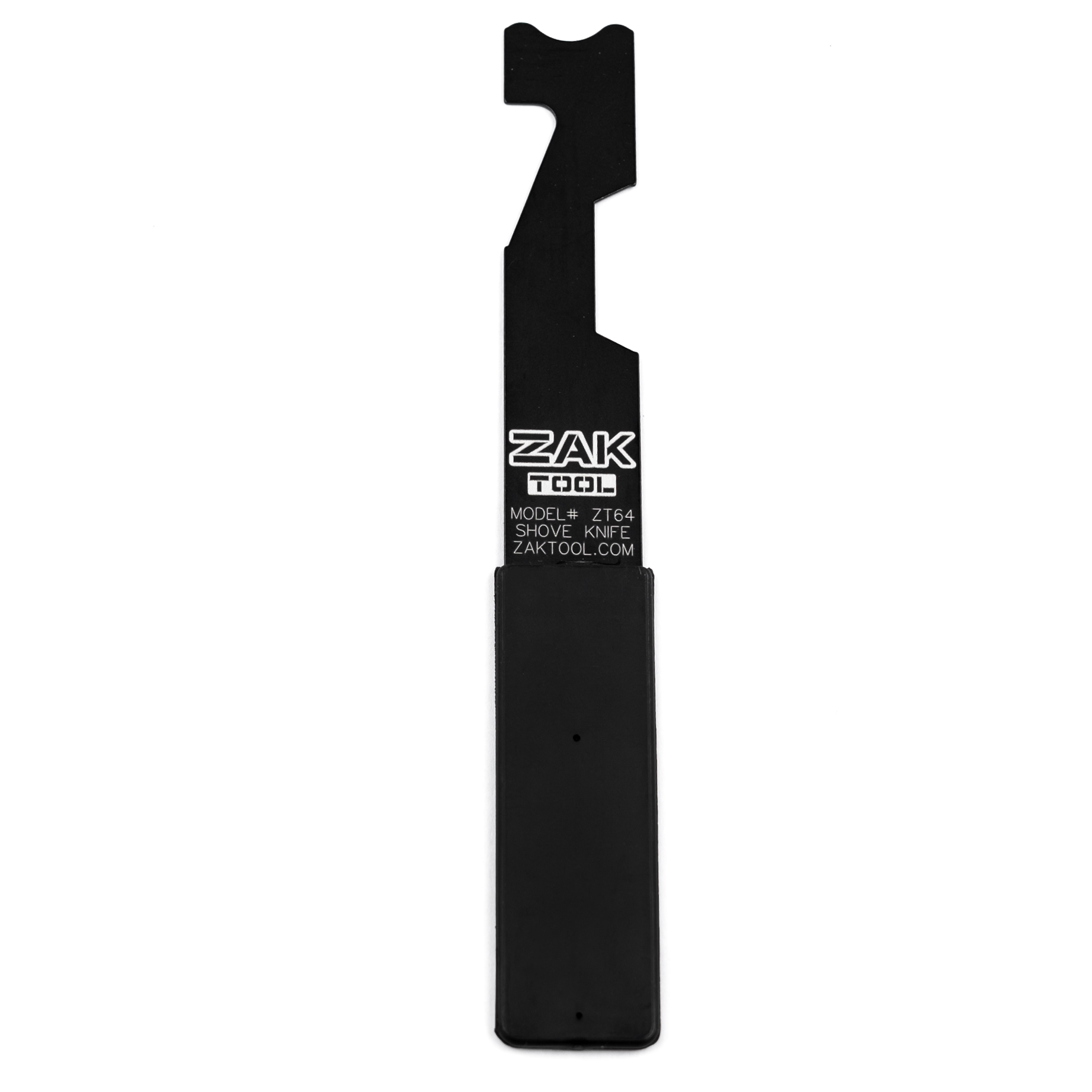 Zak Tool ZT64 Shove Knife 6" Door Pick Entry Tool Black Stainless Steel-img-2