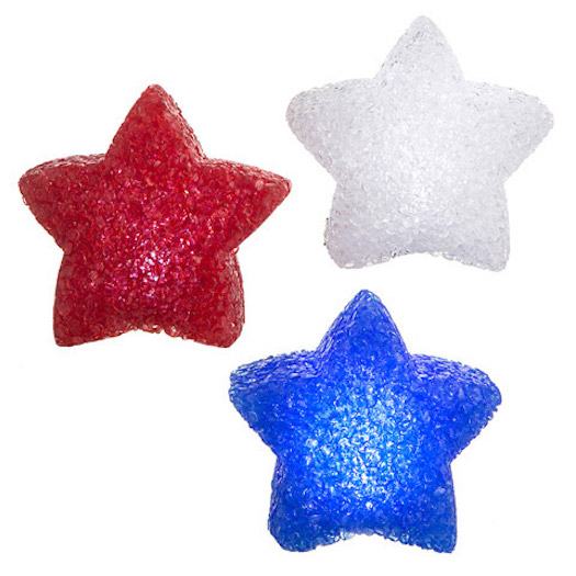 Details About Patriotic 4th Of July Red White Blue Star Led Lights Party Table Decorations