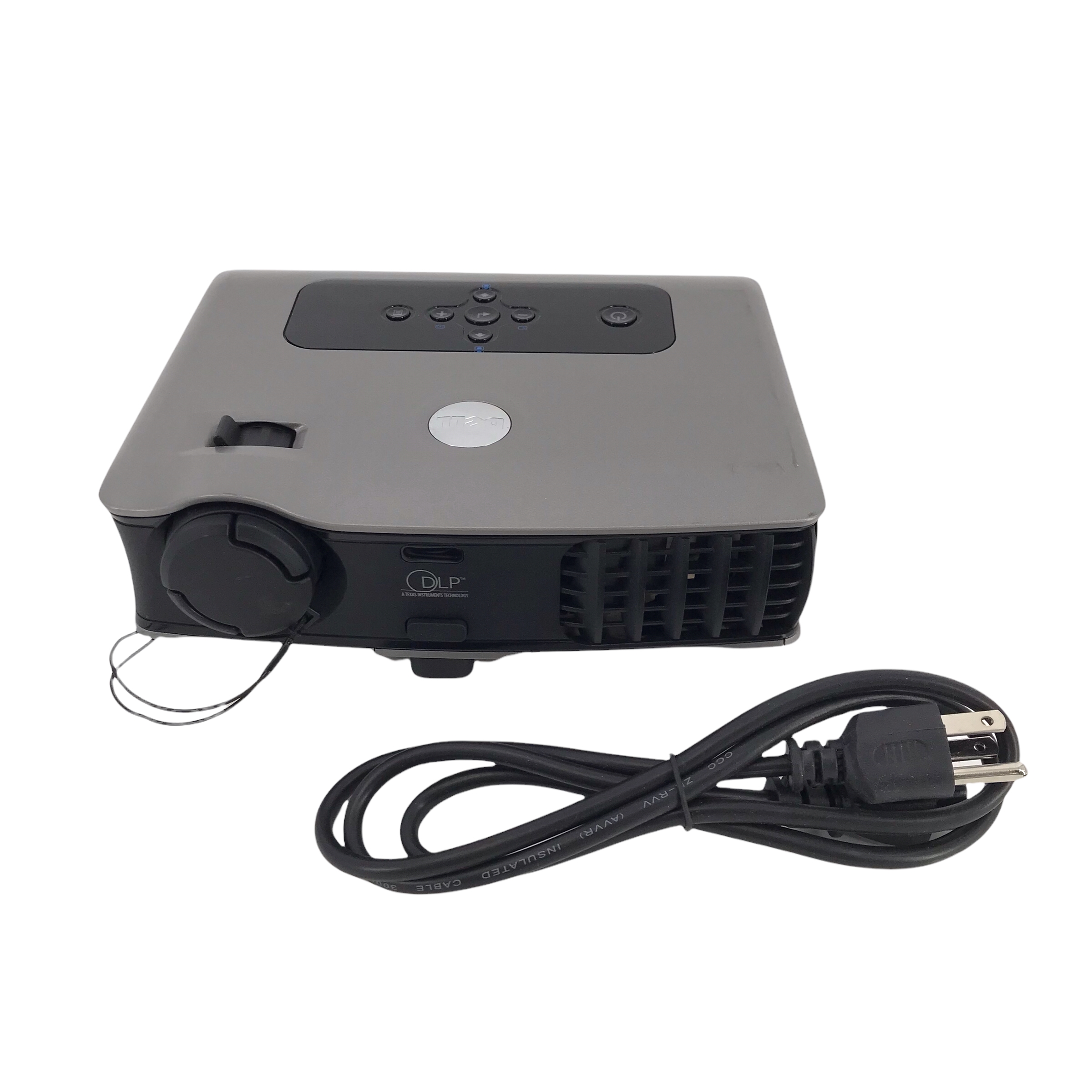 Original Dell 3400MP DLP Front Portable Projector Gray 55 Lamp Hours