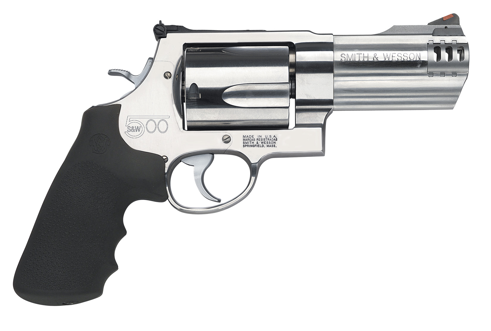 Smith & Wesson 500 4" 500 S&W #163504 New FREE SHIP-img-0