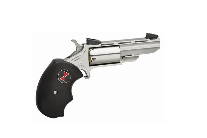 North American Arms Black Widow .22 Mag Revolver #NAA-BWM NEW FREE SHIP!-img-0