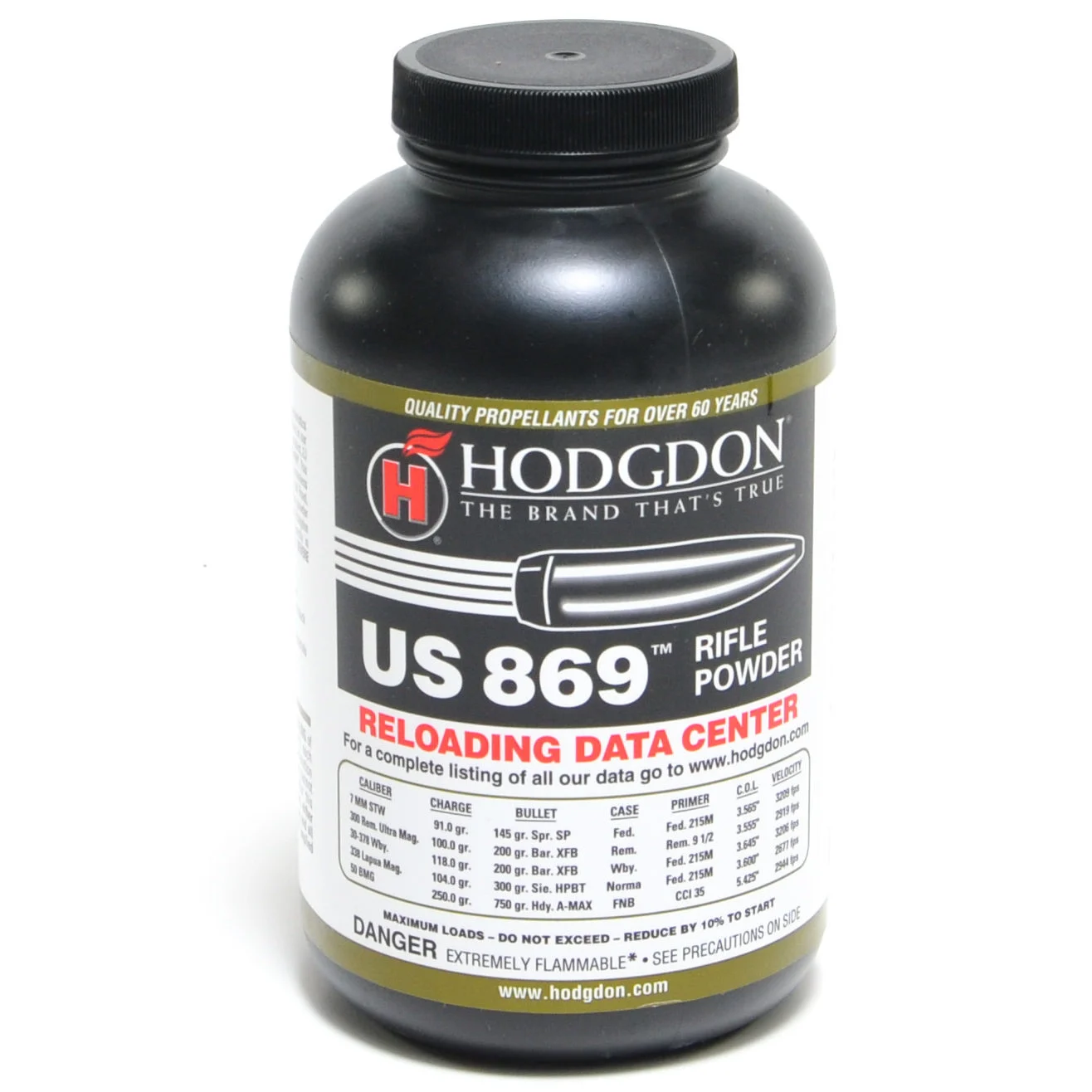 Hodgdon US 869 Reloading Powder 1LB. NEW NO CC FEES!-img-0