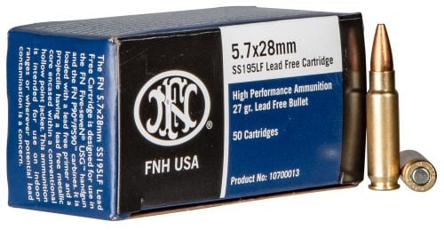 FNH USA 5.7x28mm 50 Rounds 27gr. Lead Free Bullet  #10700013 NEW -img-0