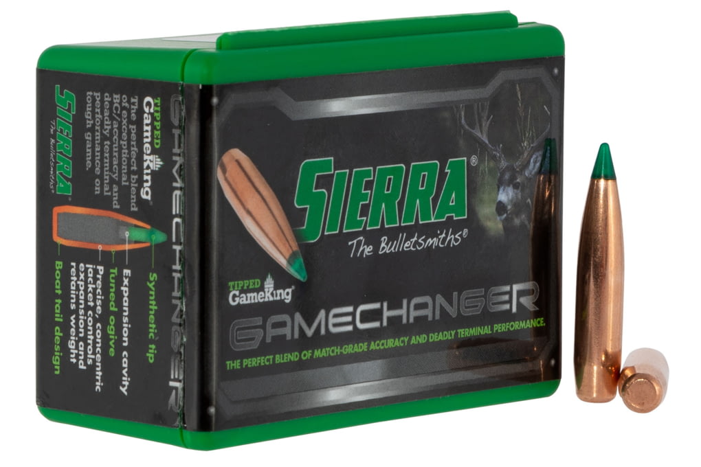 Sierra Tipped GameKing GAMECHANGER 7mm 165gr. TGK Bullets #4565T (50ct ...