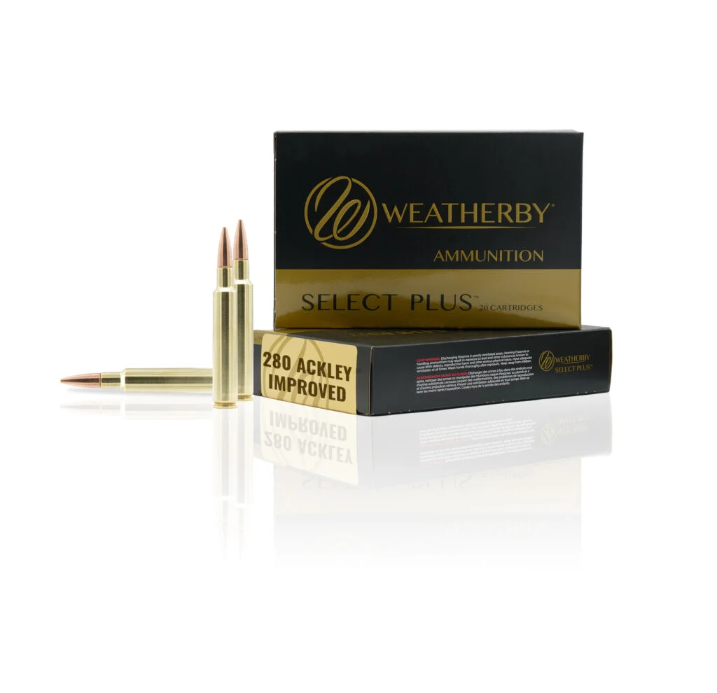 Weatherby Select Plus 280 Ackley Improved 150gr Swift Scirocco 20 Rounds-img-0