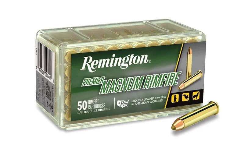 Remington Premier Magnum Rimfire .22 WMR 33gr #21184 500 Rounds-img-0