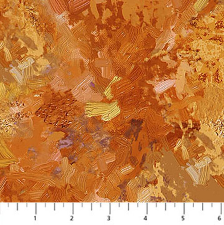 Cotton First Snow Brush Texture Autumn Fall Northcott Cotton Fabric Print by the Yard (DP28098-54)
