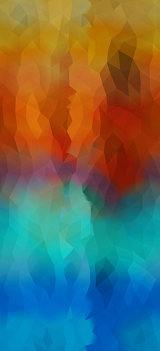 Cotton Dino Mite Digital Print Ombre Geometric Look Rainbow Colorful Hoffman California Fabrics Cotton Fabric Print by the Yard (S4764-130)