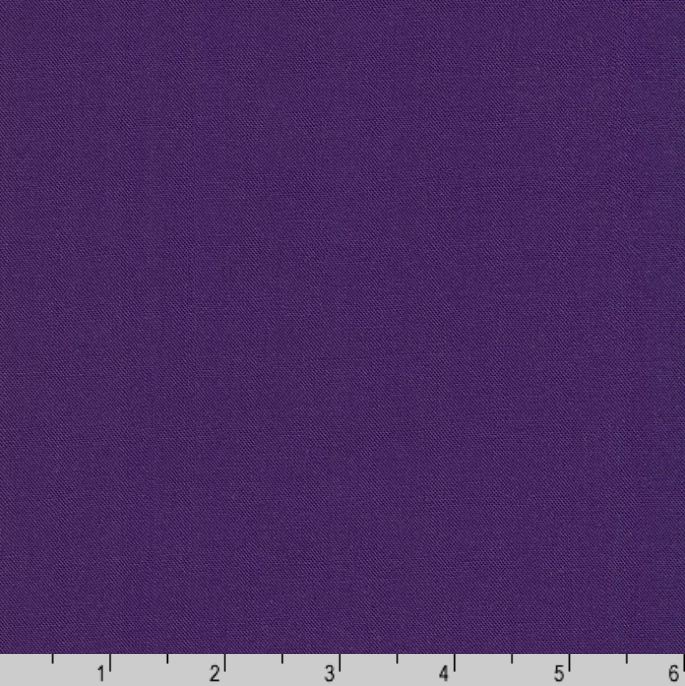Cotton Kona Cotton Solid Purple Robert Kaufman Purple Cotton Fabric Print by the Yard (K001-1301PURPLE)