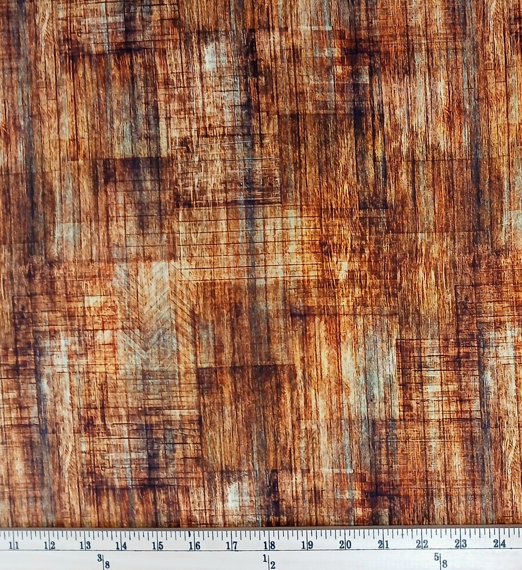 Cotton All Michigan Shop Hop 2026 Into the Woods Wooden Planks Trees Bark Quilting Treasures Caramel Brown Cotton Fabric Print by the Yard (2600-30840-AT)
